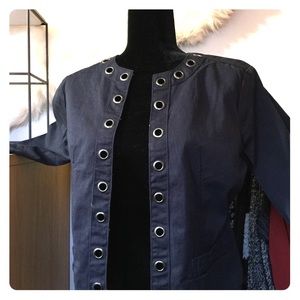 Live a Little Denim Jacket, NEW